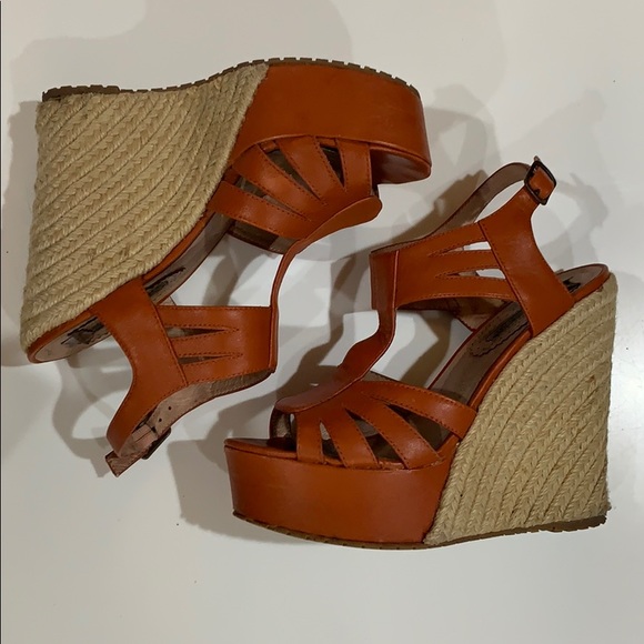 Y2K Charles David Bali Wedges - Picture 2 of 10